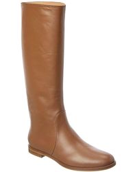 Sergio Rossi - Chevallier Leather Knee-High Boot - Lyst