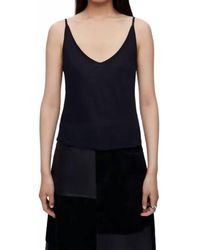 RE/DONE - Sheer Spaghetti Strap Tank - Lyst