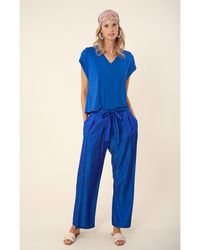 Hale Bob - Nena Solid Charmeuse Pant - Lyst