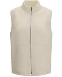 Rier - Wool Oves Aries Sleeveless Jacket - Lyst