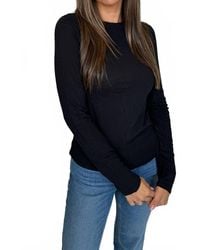 Bella Dahl - Long Sleeve Crew Neck Tee - Lyst