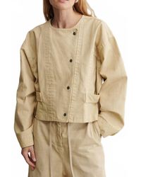 Rachel Comey - Britell Snap Front Cotton Jacket - Lyst