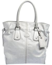 Tod's - Leather Restyling D Bag Media Tote - Lyst