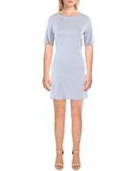 Eileen Fisher - Long Wide Neck Tunic Top - Lyst