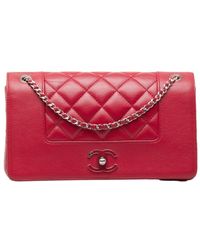 Chanel - Coco Mark Leather Shoulder Bag (pre-owned) - Lyst