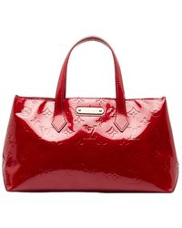 Louis Vuitton - Wilshire Patent Leather Handbag (pre-owned) - Lyst