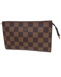 Louis Vuitton - Trousse De Toilette Canvas Clutch Bag (pre-owned) - Lyst