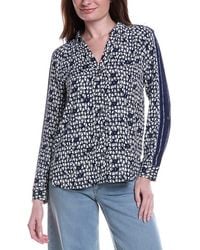 NIC+ZOE - Etched Angles Shirt - Lyst