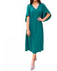 Anna Cate - Meredith Midi Short Sleeve Dress - Lyst