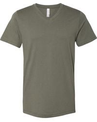 Bella Canvas - Jersey V-Neck Tee - Lyst