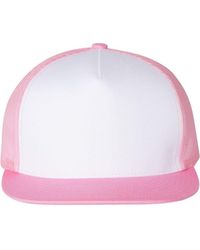 Classics - Flat Bill Trucker Cap - Lyst