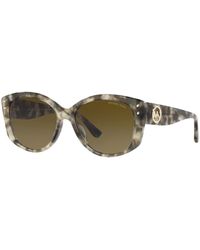 Michael Kors - Charleston 54mm Olive Tortoise Sunglasses Mk2175u-392213-54 - Lyst