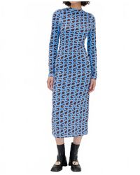 Stine Goya - Pullover Long Sleeve Midi Dress - Lyst