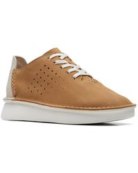 Clarks - Velhill Etch Suede Lifestyle Casual And Fashion Sneakers - Lyst