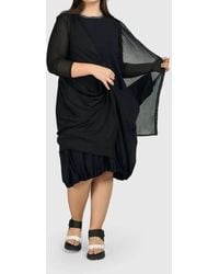 Alembika - Essential Tekbika Draped Cocoon Jacket - Lyst