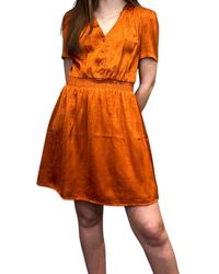 See U Soon - Short And Sweet V-Neck Mini Dress - Lyst