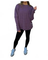 Mono B - Waffle Ribbed Pullover - Lyst