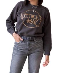 Daydreamer - Fleetwood Mac Circle Logo Ralgan Crew Sweatshirt - Lyst