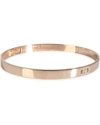 Hermès - H D'ancre Bracelet In 18k Rose Gold 0.07 Ctw - Lyst