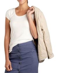 Toad & Co. - Daisy Rib Ruffle Tee - Lyst