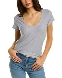 James Perse - Solid T-shirt - Lyst