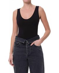 Agolde - Tora Tank Bodysuit - Lyst