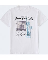 Aéropostale - New York City Icons Graphic Tee - Lyst