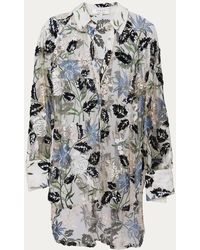 Sister Jane - Soiree Embroidered Oversize Shirt - Lyst