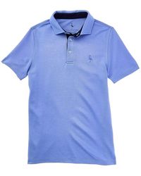 Tailorbyrd - Solid Polo Shirt - Lyst