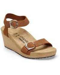 Birkenstock - Soley Ring-Buckle Wedge Sandal - Lyst