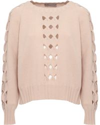 D. EXTERIOR - Cut-Out Wool Cashmere Turtleneck Sweater - Lyst