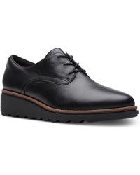 Clarks - Sharon Rae Leather Oxfords - Lyst