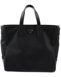 Prada - Re-nylon Synthetic Tote Bag (pre-owned) - Lyst