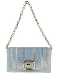 Roger Vivier - Borsa Leather Shoulder Bag - Lyst