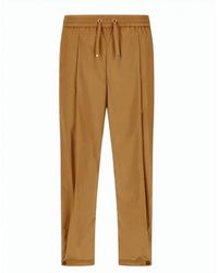 Herno - Light Stretch Nylon Wide Leg Trousers - Lyst