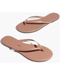 tkees leather slides