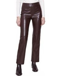 Charlie b - Faux Leather Pull-On Pants - Lyst