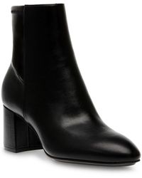 Anne Klein - Clara Faux Leather Ankle Booties - Lyst