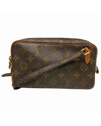 Louis Vuitton - Marly Dragonne Canvas Shoulder Bag (pre-owned) - Lyst