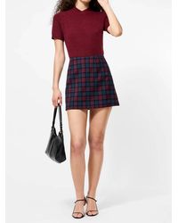French Connection - Melba Plaid Suiting Mini Skirt - Lyst