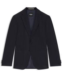 BOSS - Patterned Regular-Fit Jacket - Lyst