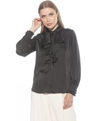 Alexia Admor - Brooks Blouse - Lyst