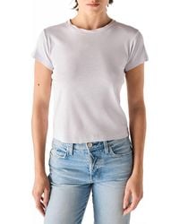 Amo Denim - Jade Short Sleeve Tee - Lyst