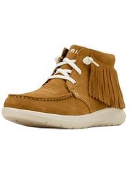 Ariat - Hilo High-Top Fringe Suede Casual Shoe - Lyst