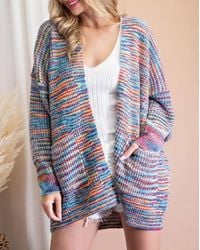Bestto - Open-Front Knit Cardigan - Lyst