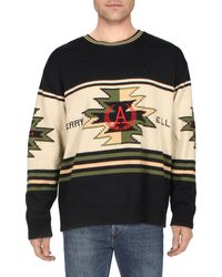 Perry Ellis - Cozy Embroidered Pullover Sweater - Lyst