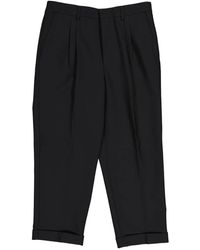 Ami Paris - Noir Carott Fit Trousers - Lyst