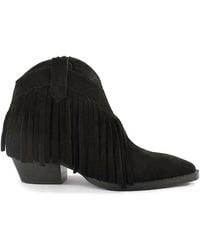 Seychelles - Easy Come Easy Go Fringe Booties - Lyst