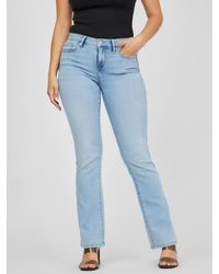Guess Factory - Eco Lyllah Mid-rise Bootcut Jeans - Lyst