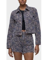 Hudson Jeans - Liza Trucker Jacket - Lyst